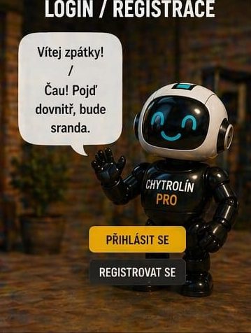 Chytrolín vítá