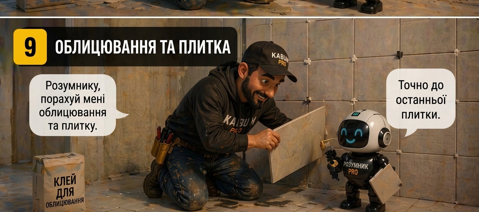 Облицювання / плитка